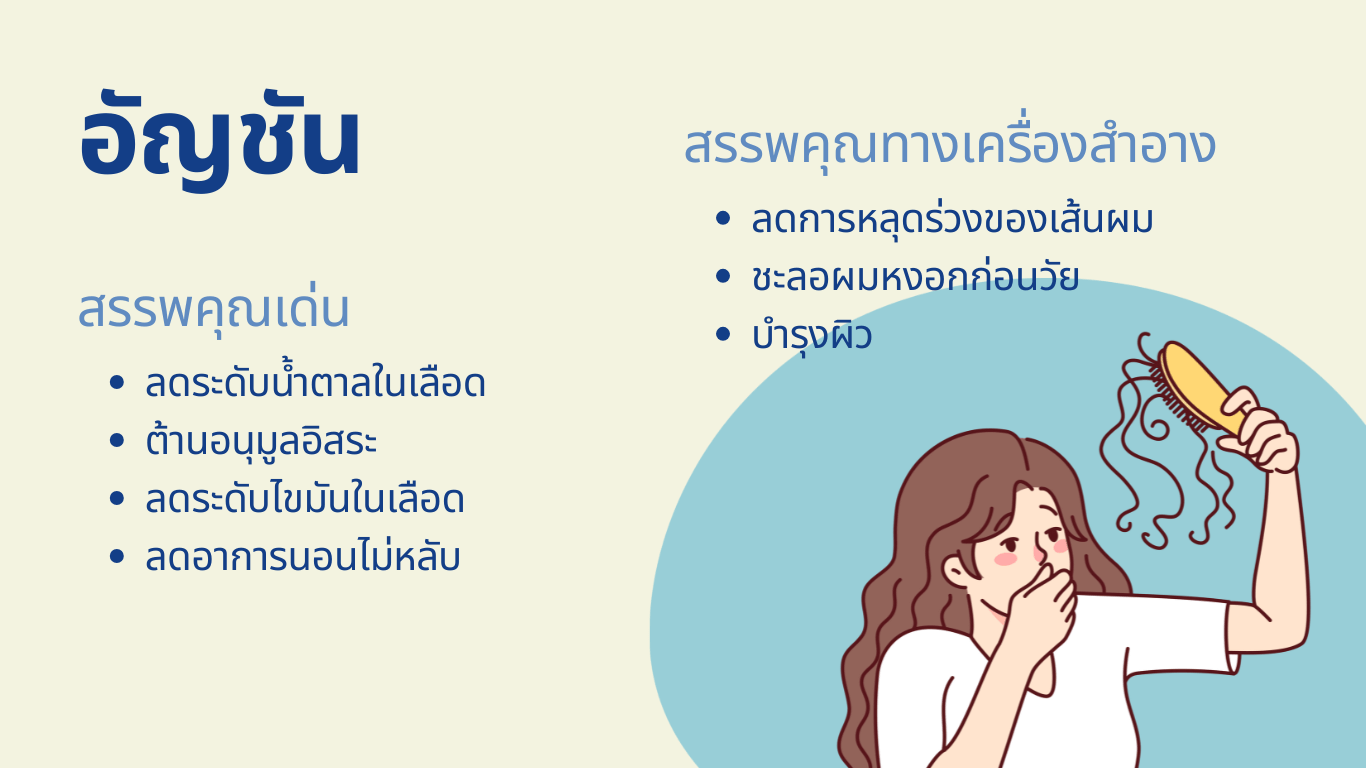 สรรพคุณอัญชัน